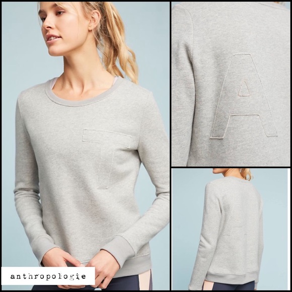 Anthropologie Tops - Anthropologie Tracker Pullover Sweatshirt New Md